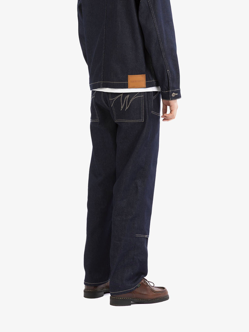 Le pantalon du menuisier en denim brut