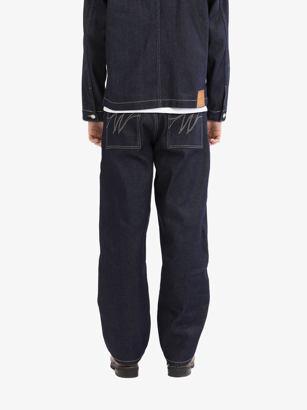 Le pantalon du menuisier en denim brut