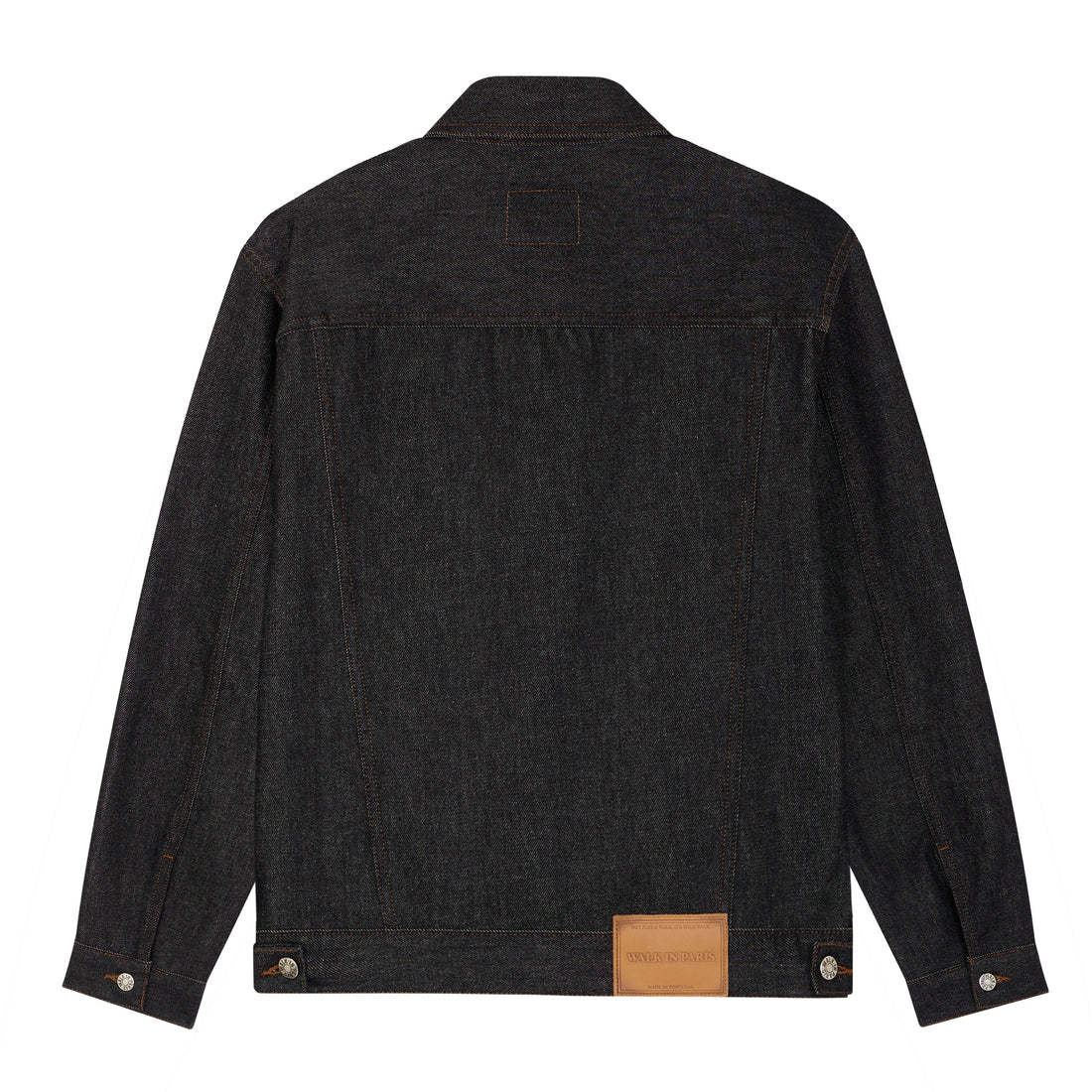 La veste du postier en denim indigo