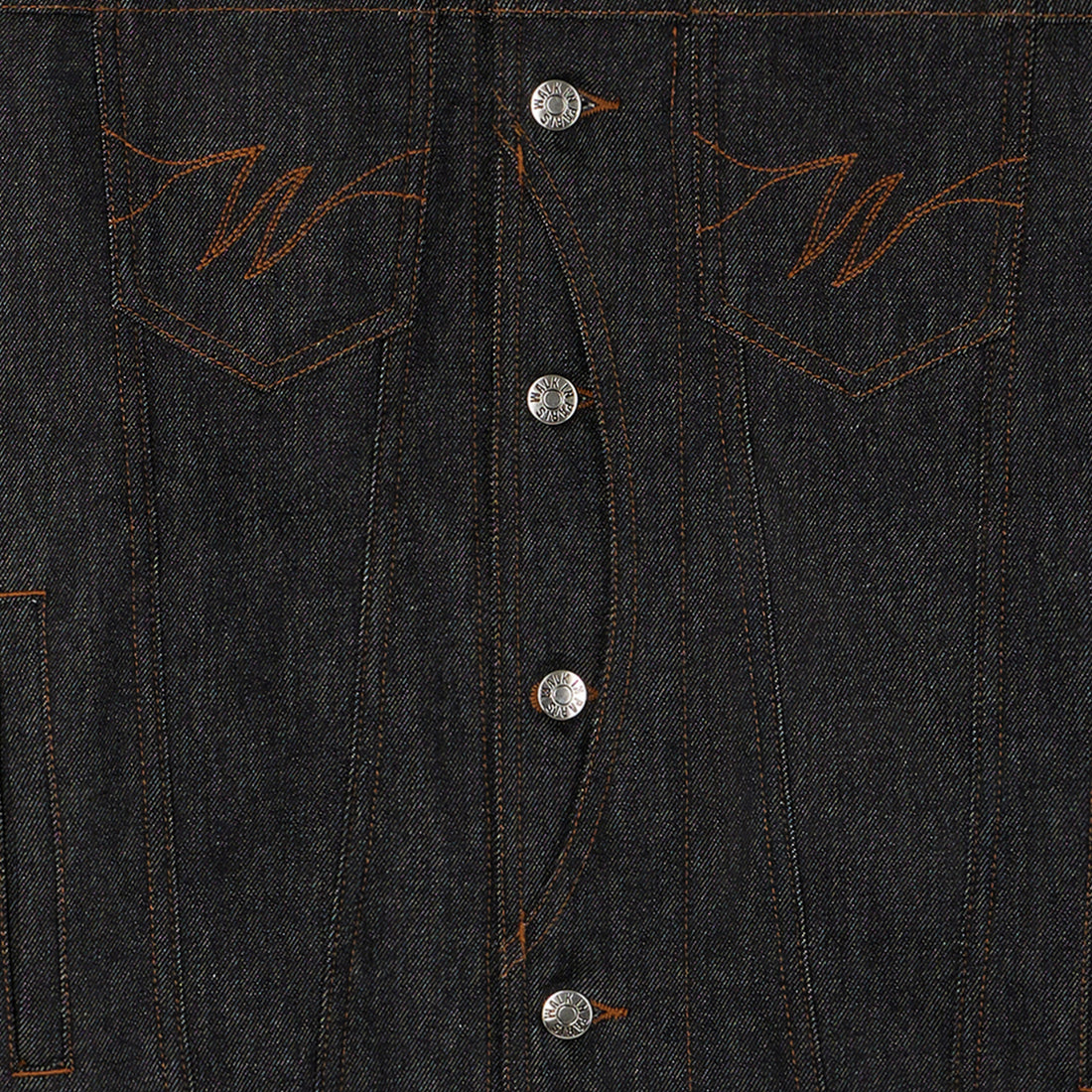 La veste du postier en denim indigo
