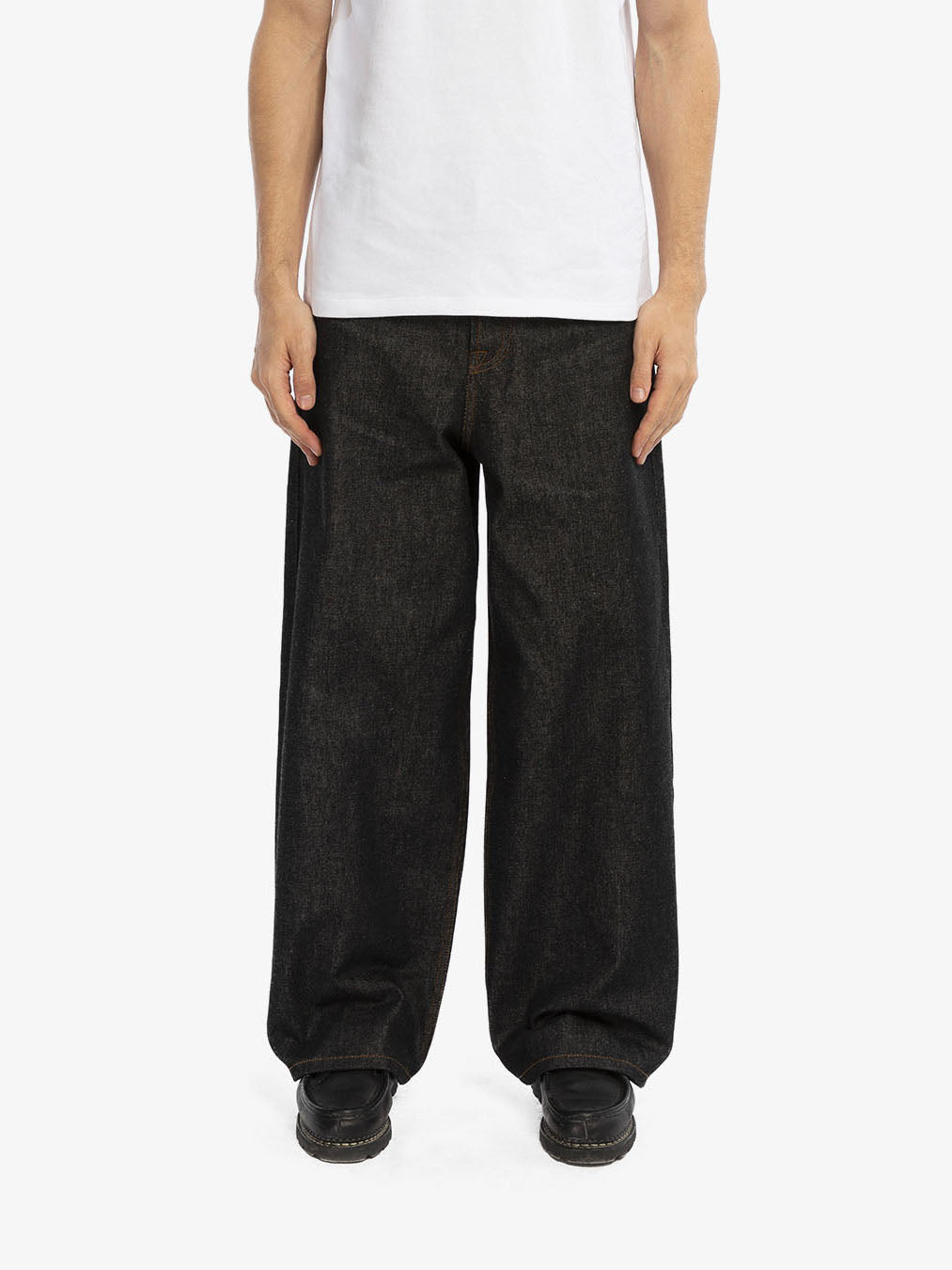 Raw denim baggy