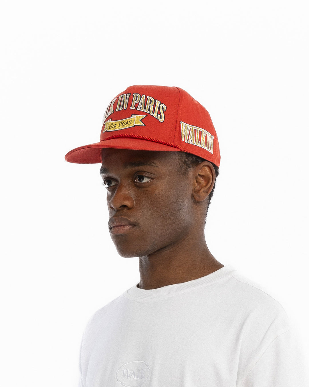 The red "My Dad's Car" cap