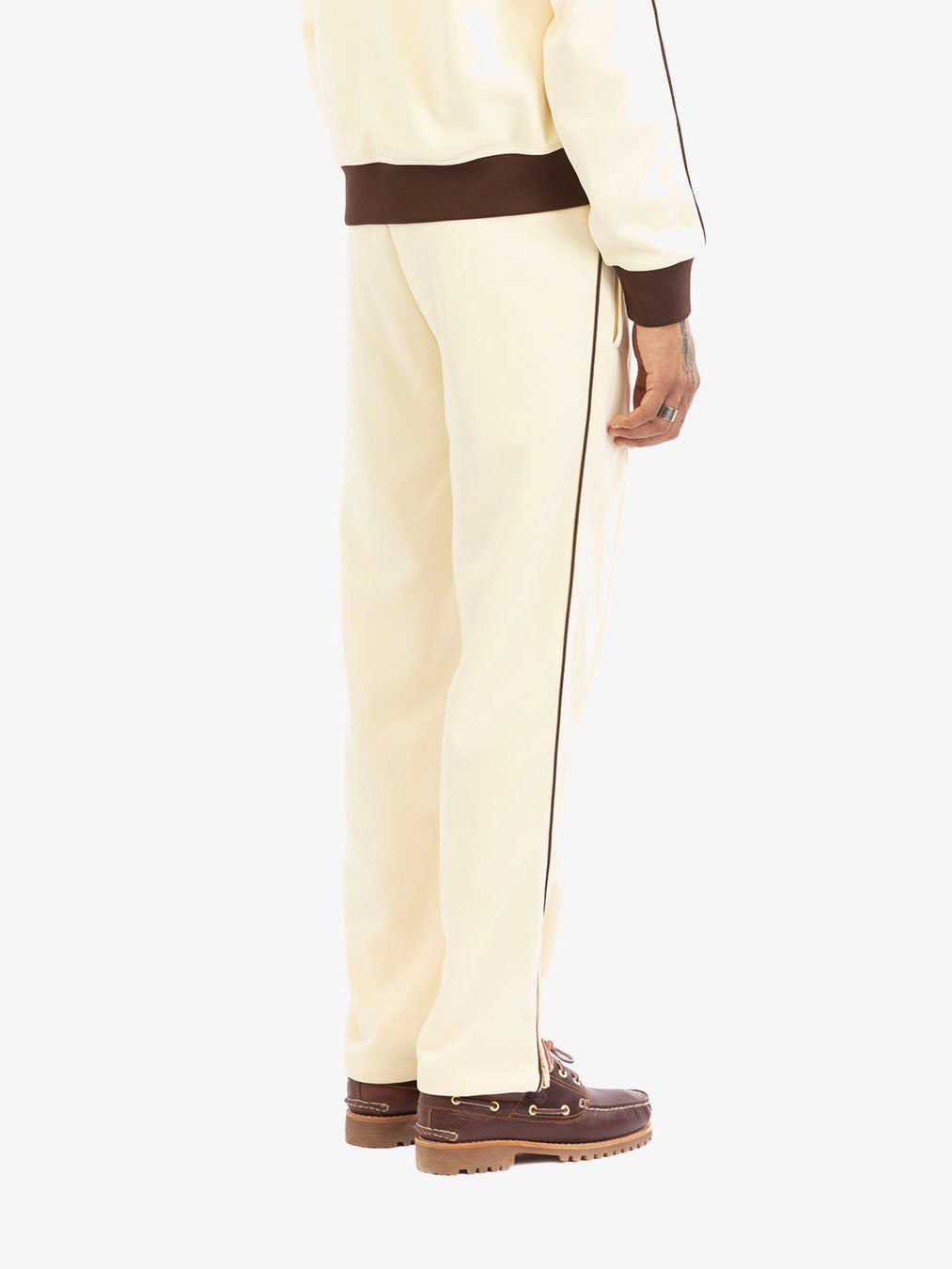 Le pantalon de jogging Signature beige