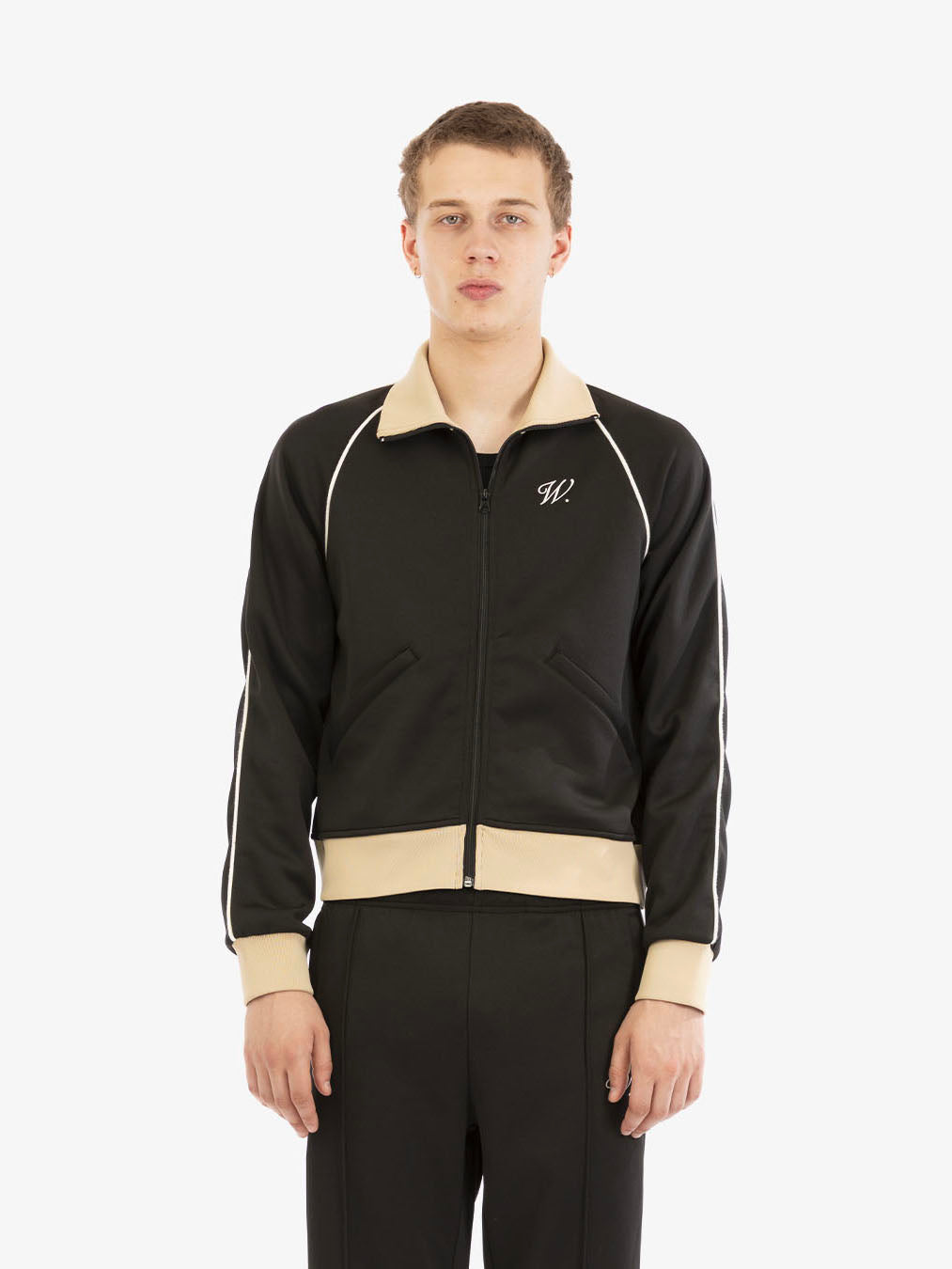 La veste de jogging Signature noire