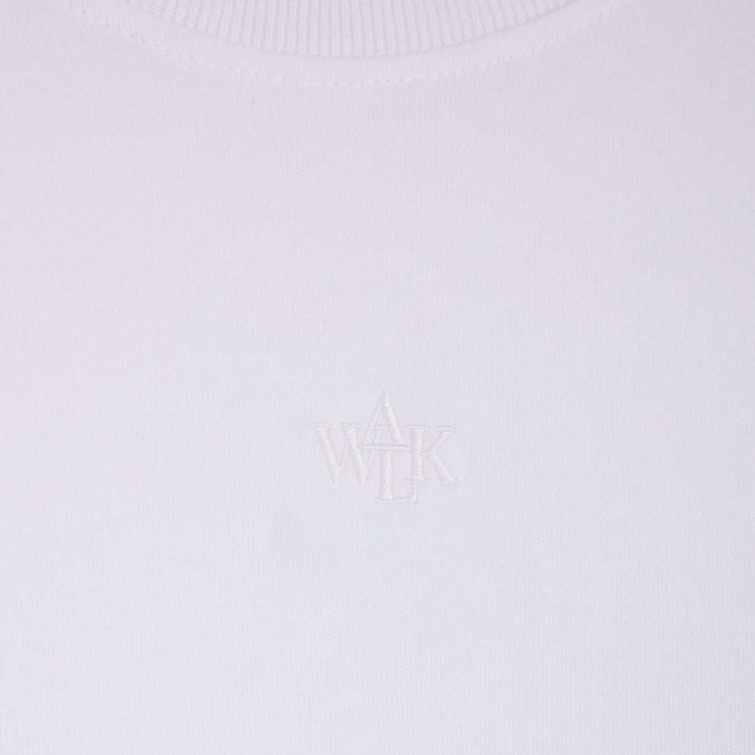 Signature long-sleeves white tee