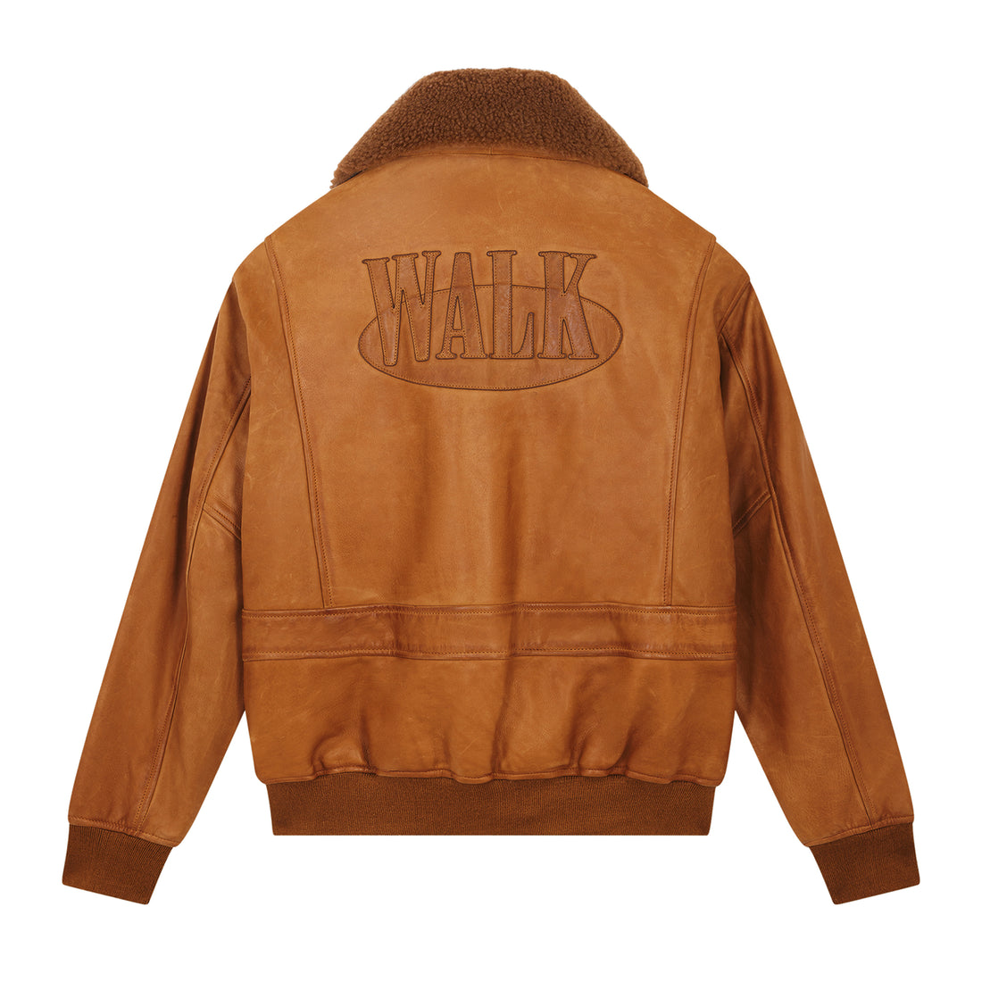 Walk in Paris X Schott NYC ® - Flight jacket camel