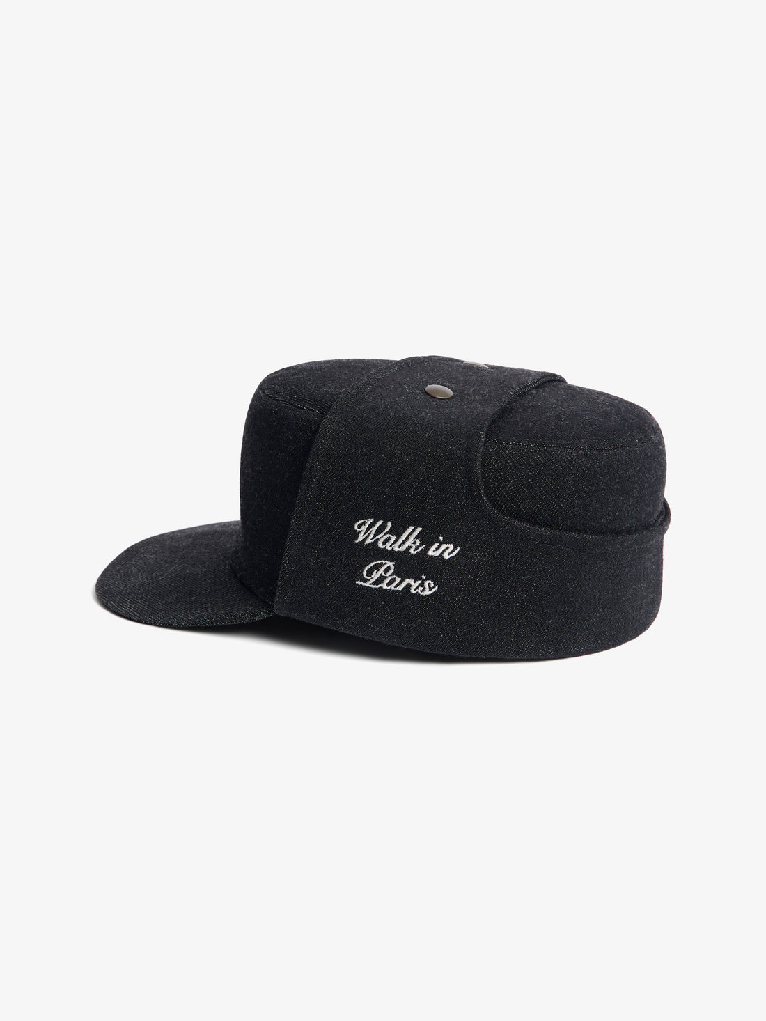 Raw Denim Postman Cap