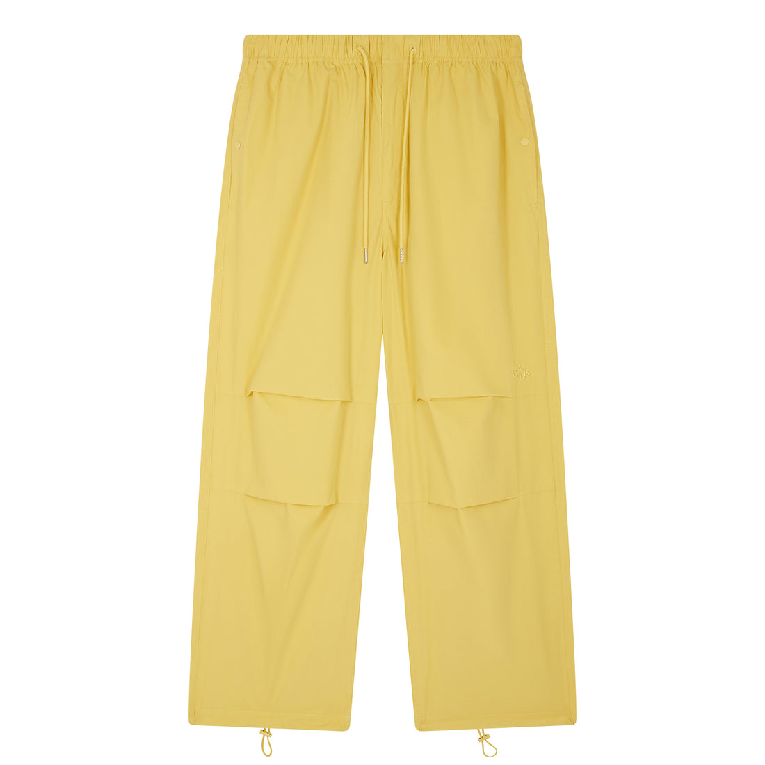 Le pantalon parachute jaune