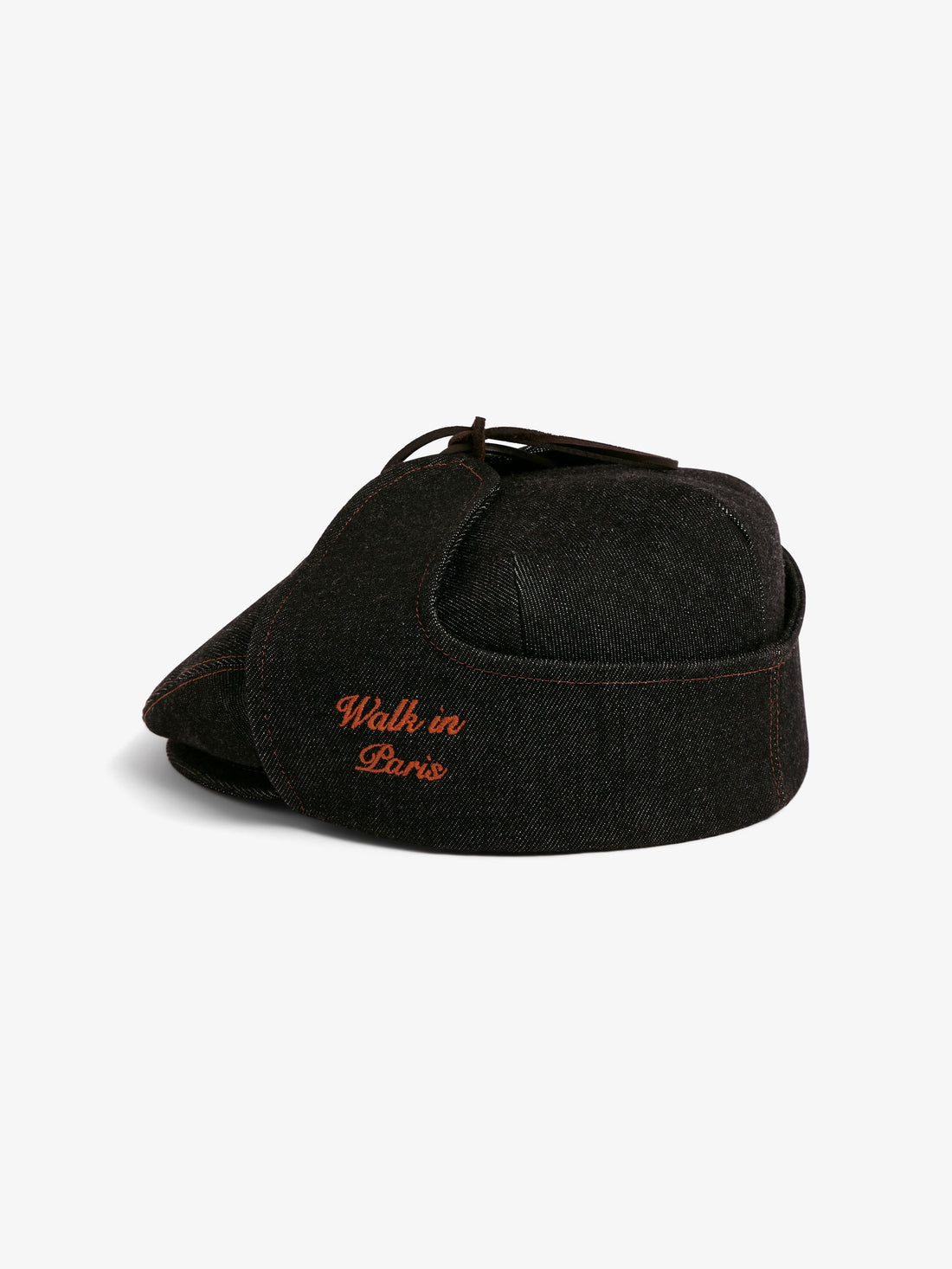 Raw denim Sherlock beret