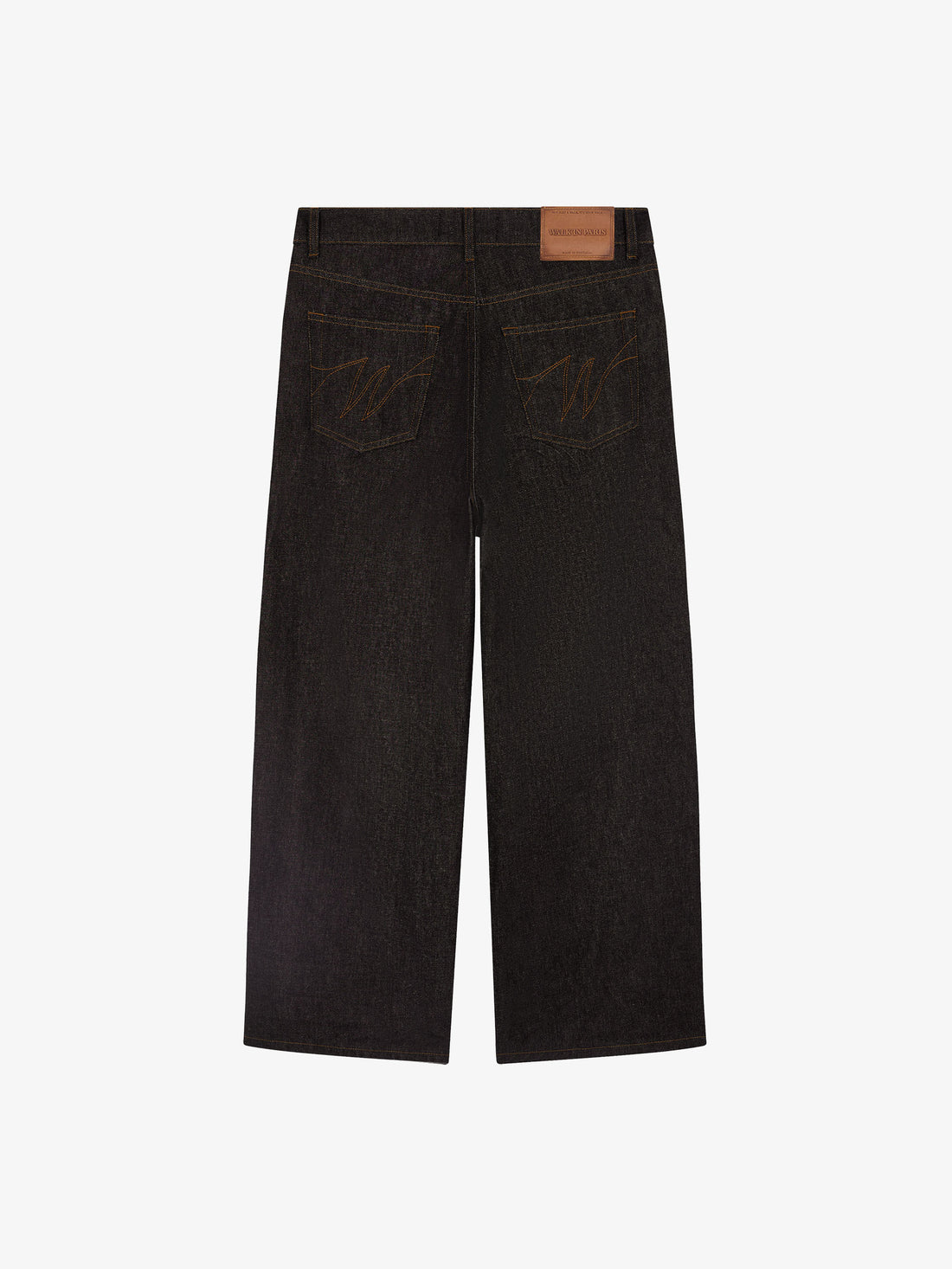 Raw denim baggy
