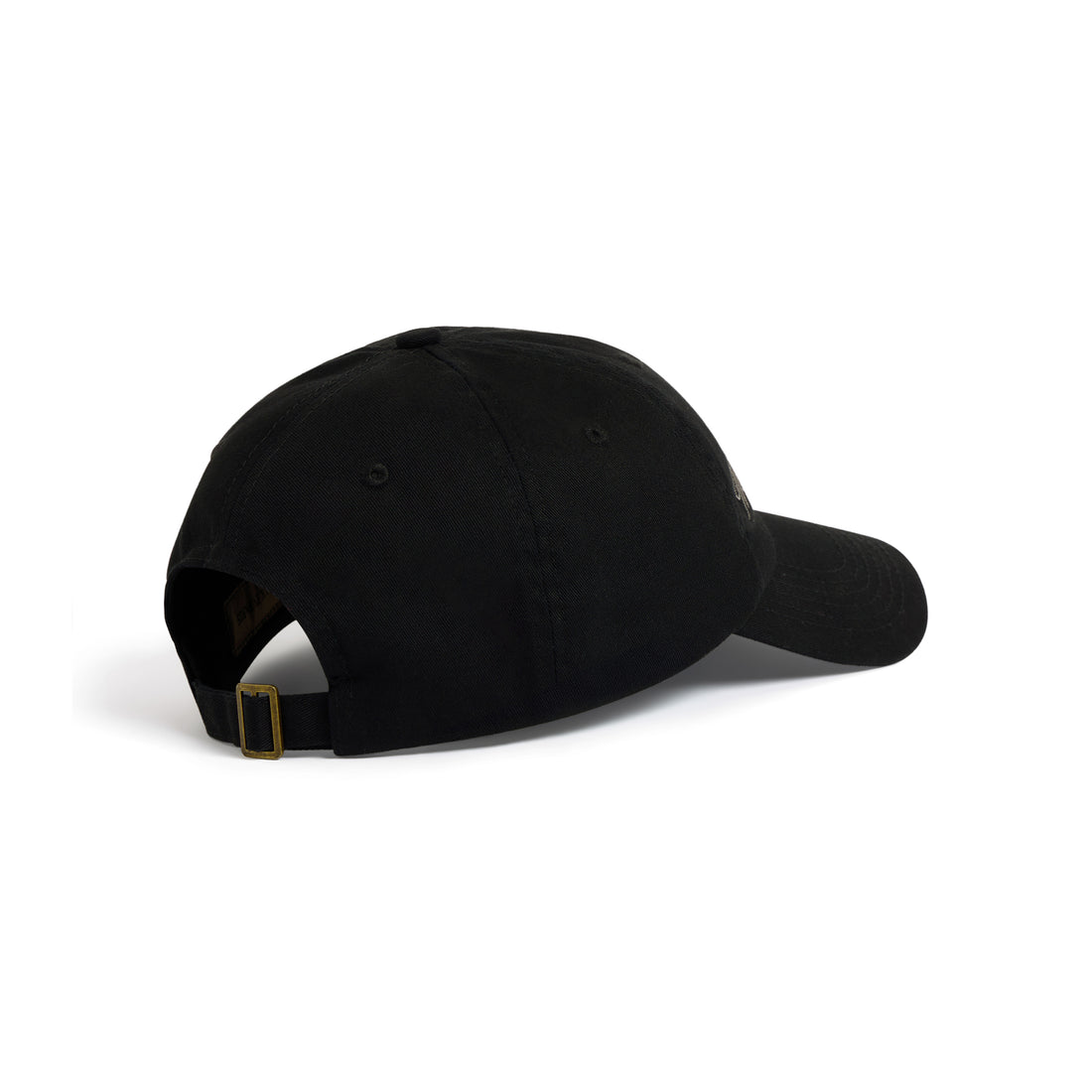 The signature black cap