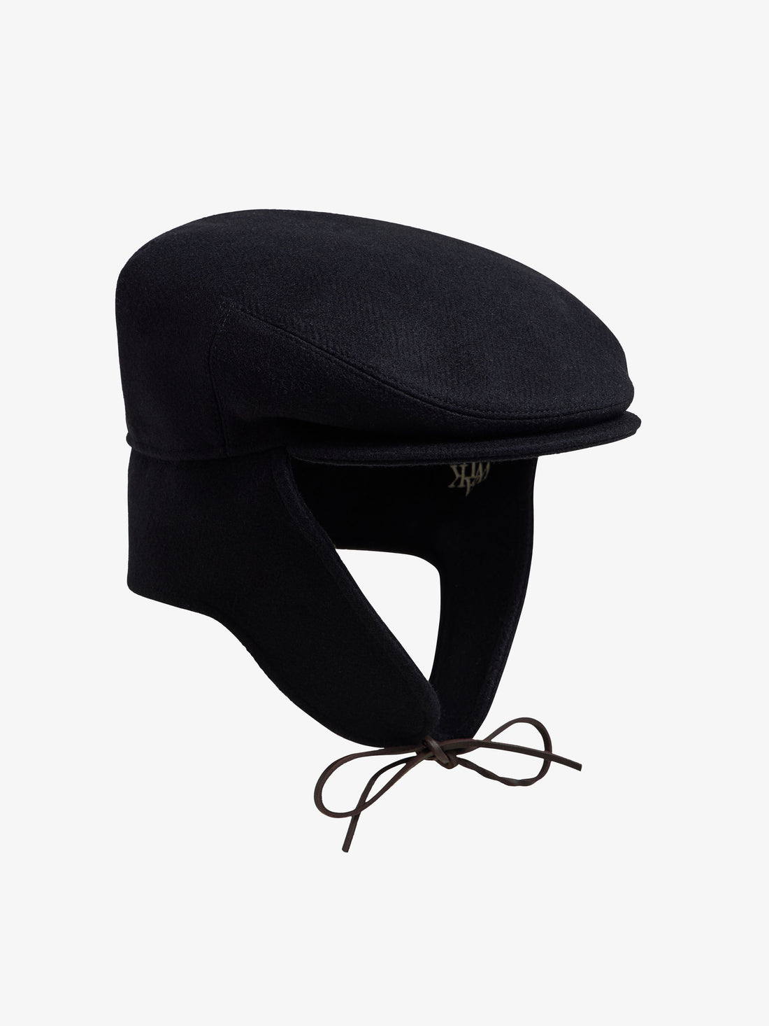 Black wool Sherlock beret